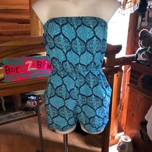 $30 One piece ROMPER shorts pockets